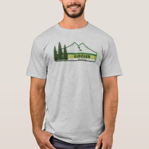 Camiseta Bandeiras do Parque Nacional Glacier