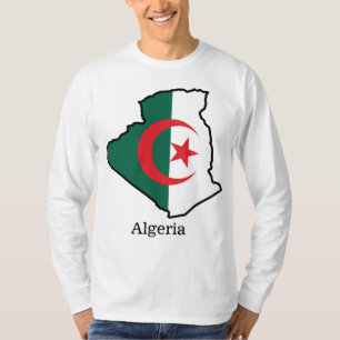 Camiseta Bandeiras e países Argélia