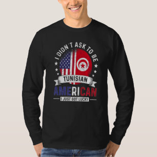 Camiseta Bandeiras Países Americano Tunisiano Orgulho Tunís