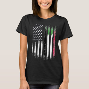 Camiseta Bandeiras Sudanesas dos Estados Unidos, Patriot Gr
