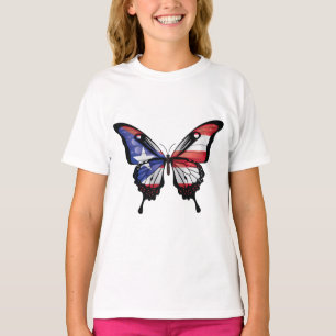 Camiseta Bandeja da Borboleta do Swallowtail Porto Rico