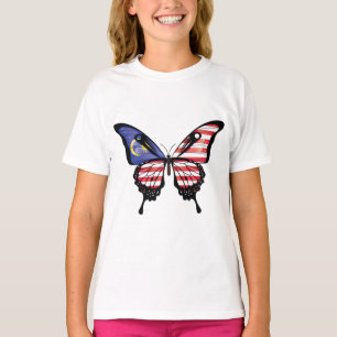 Camiseta Bandeja da Borboleta Malvada da Malásia