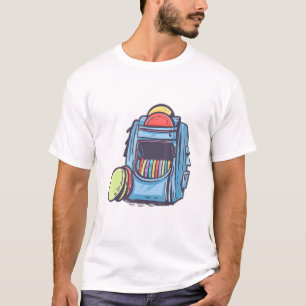 Camiseta Bandeja de Golf de Disco Gelado com Discos