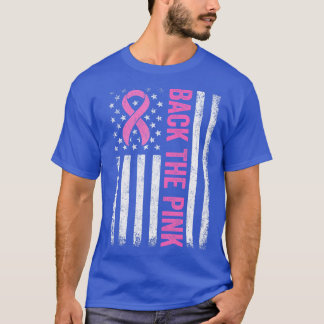 Camiseta Bandeja de Sensibilização do Cancer de Mama Rosa T