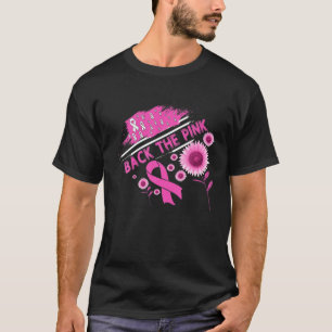 Camiseta Bandeja de Sensibilização do Cancer de Mama Rosa T