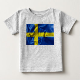Camiseta Bandeja de suecia Bebê