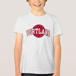 Camiseta Bandejas de trilha de basquetebol da NBA Portland