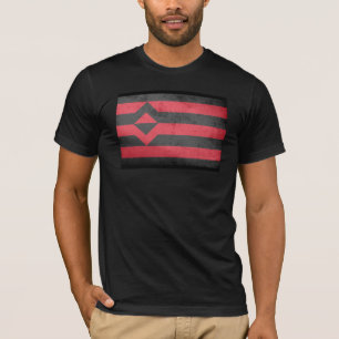 CAMISETA BANDERA DE ORGULHO DO PUNHO