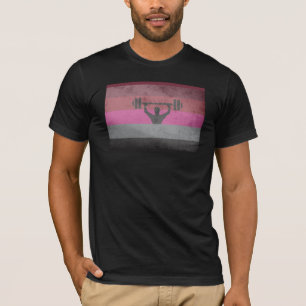 CAMISETA BANDERA DE ORGULHO MUSCULAR