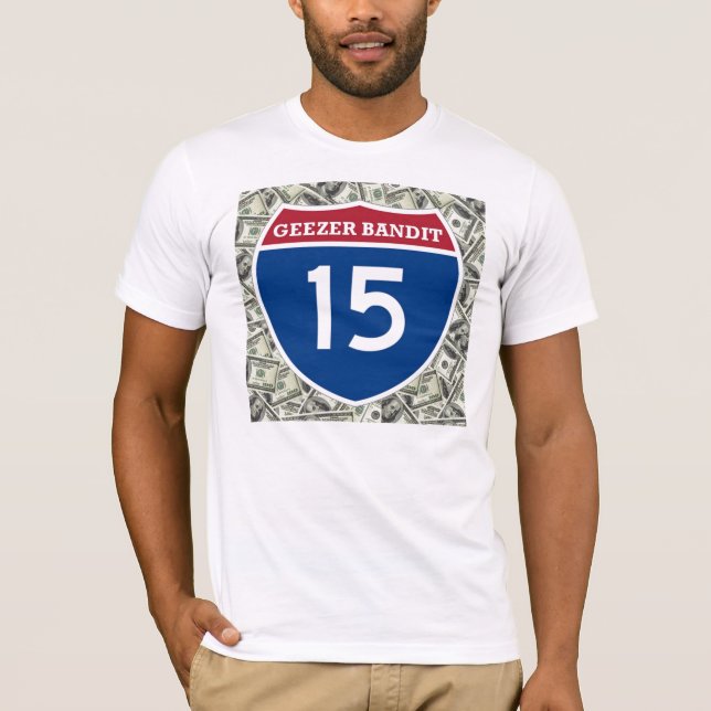 Camiseta Bandido 15 do Geezer (Frente)