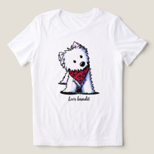 Camiseta Bandido Beijador Westie