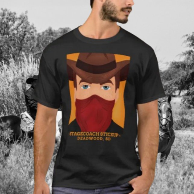 Camiseta Bandido de Deadwood (Criador carregado)