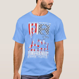 Camiseta Bandido do tempo Meninos ruins do mar atracado