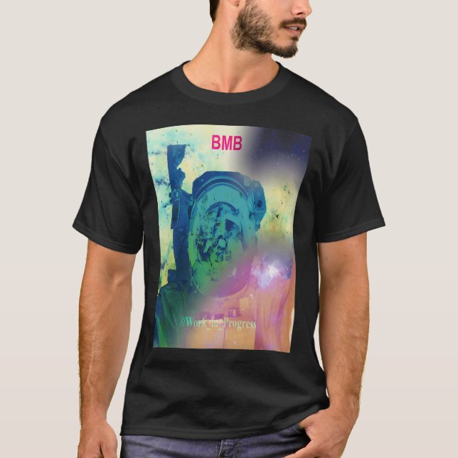Camiseta Bandidos do Mínimo Trabalho_em_andamento (Frente)