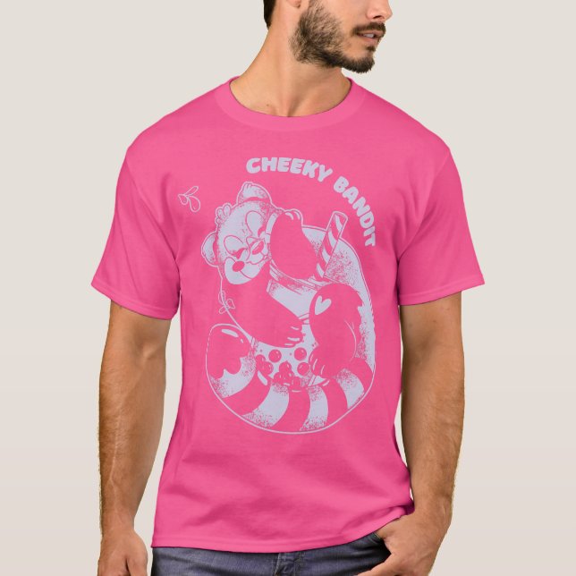 Camiseta Bandit Cheeky Cute Funny Skunks Presente (Frente)