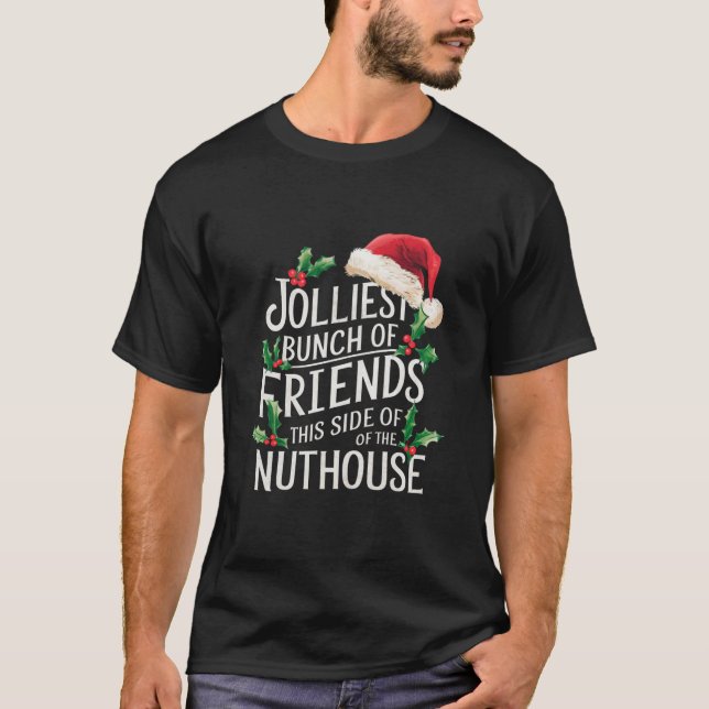 Camiseta Bando De Amigos Xmas Que Correspondem A Sarcástico (Frente)