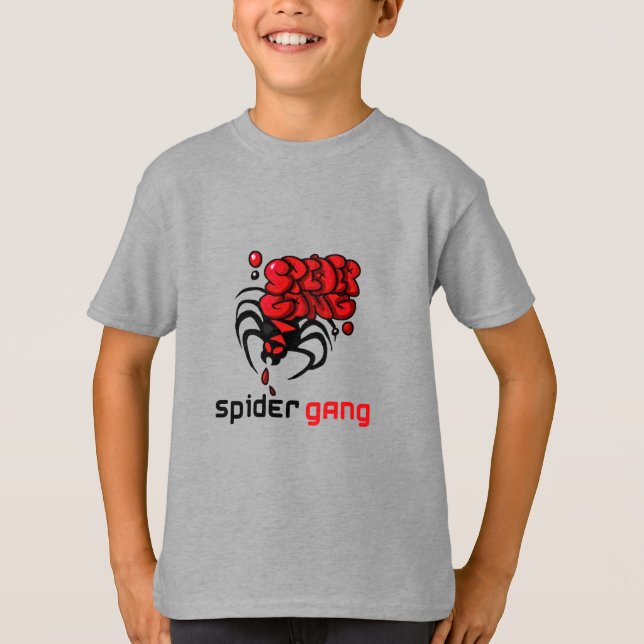 Camiseta bando de aranha (Frente)