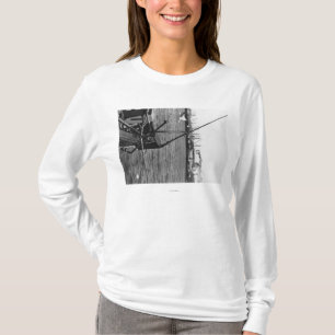 Camiseta Bandon, opinião do porto de Oregon e fotografia