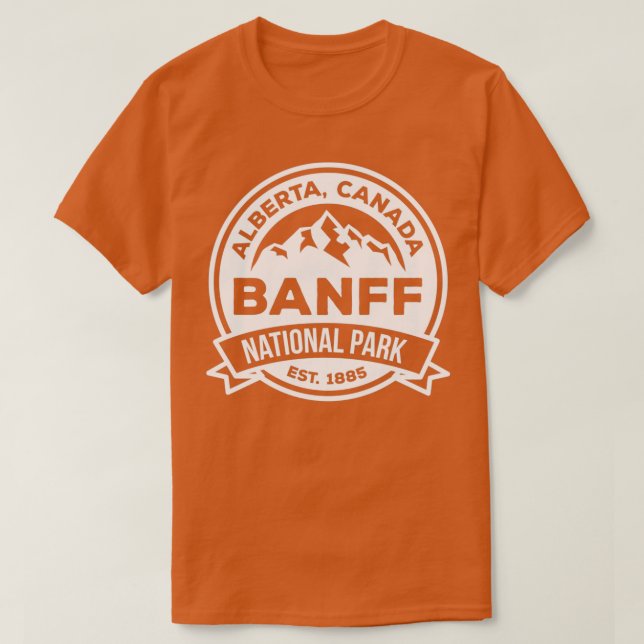 Camiseta Banff National Park Alberta Canadá (Frente do Design)
