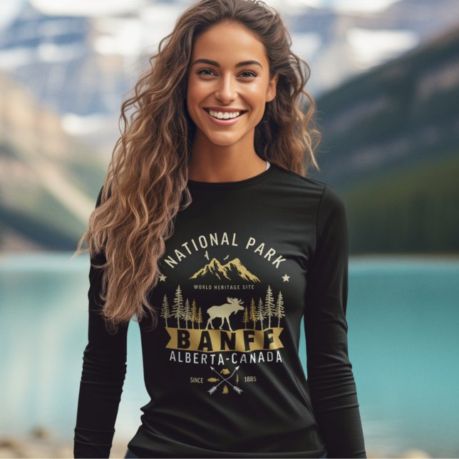 Camiseta Banff National Park Canada (Criador carregado)