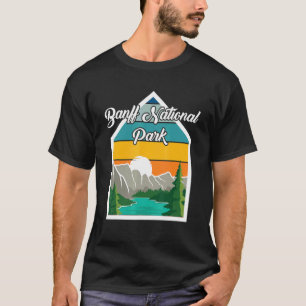 Camiseta Banff National Park Canada Alberta Nature Camping