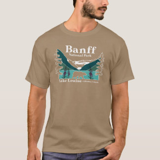 Camiseta Banff National Park retro
