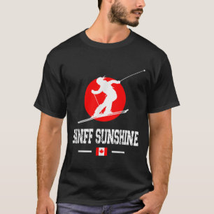 Camiseta Banff Sunshine Canadá Resort de Esqui Montanhas Ro