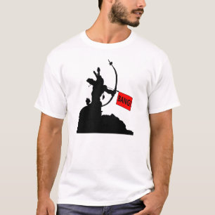 Camiseta "BANG!" Arrow Engraçado