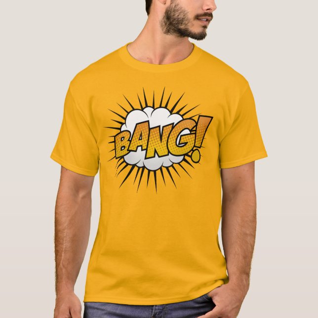 Camiseta Bang Bubble da revista em quadrinhos (Frente)