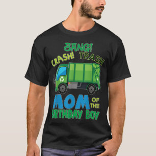 Camiseta Bang Crash Trash Mãe Caminhão de Lixo Yoga legal