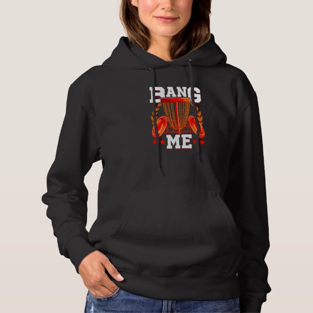 Camiseta Bang Me Disc Golf Frisbee Golf Chats Disk Sport (Frente)