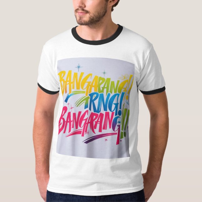 Camiseta Bangarang! Teto Gráfico para Rebeldes Urbanos (Frente)