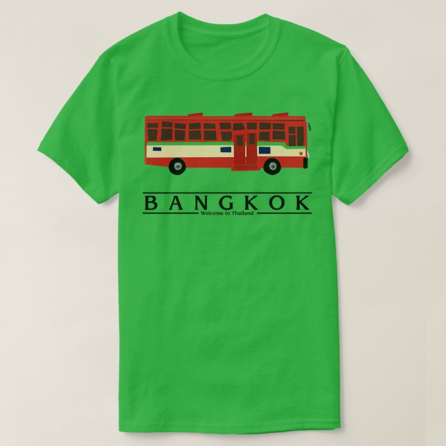 Camiseta Bangkok Bus Tailândia (Frente do Design)