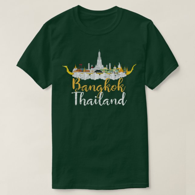 Camiseta Bangkok Tailândia (Frente do Design)