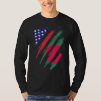 Bangladesh American Grown Flag USA Patriot Heritag