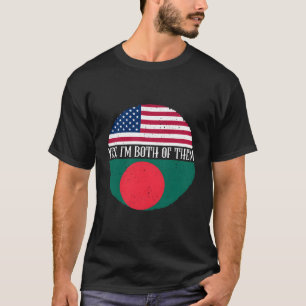 Camiseta Bangladesh Shirt American E Bangladesh Flags Bo
