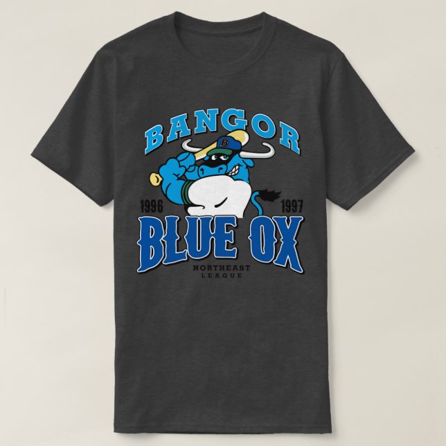 Camiseta Bangor Blue Ox (Frente do Design)