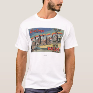 Camiseta Bangor, letra ScenesBangor de MaineLarge, MIM