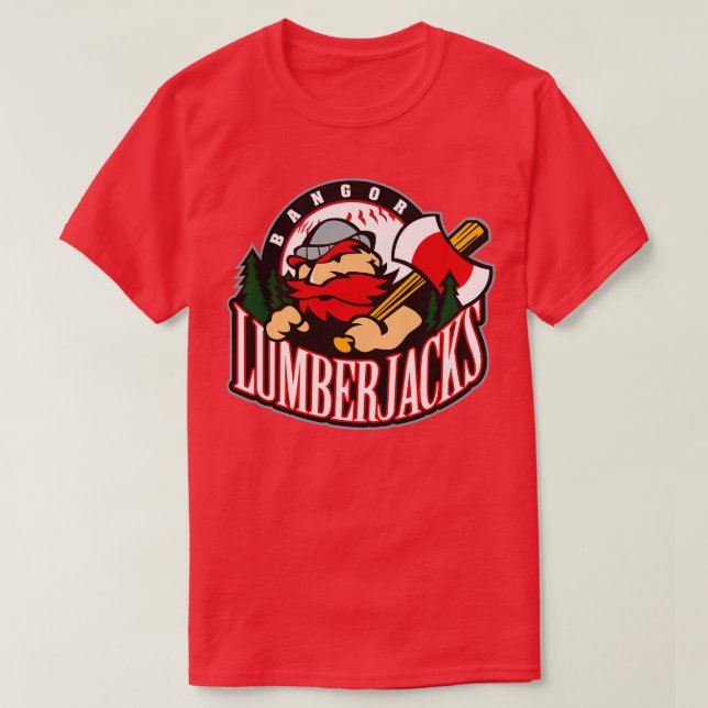 Camiseta Bangor Lumberjacks 2 (Frente do Design)