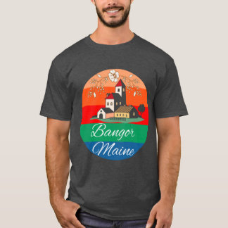 Camiseta Bangor Maine Scenery