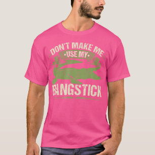 Camiseta Bangstick Alligator Hunter Caça com o Gator de Cot