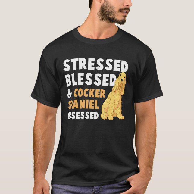 Camiseta Banguarda Abençoada e Estressada - Obcecado F (Frente)