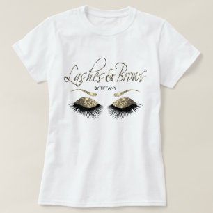 Camiseta Banhas e travas - Dourado
