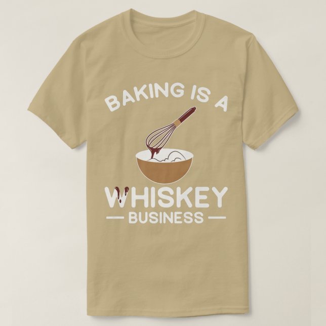 Camiseta Banheira Funny Assar Bread Baker Whisk Bakery (Frente do Design)