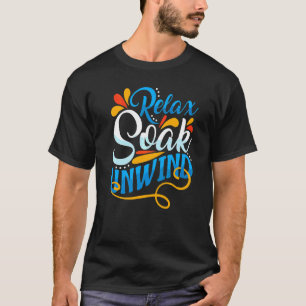 Camiseta Banheira Ou Sol Banho Relaxar Deixar Levar Praia
