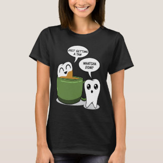 Camiseta Banho de Café Zahn  Auxiliar Odontológico Dentista