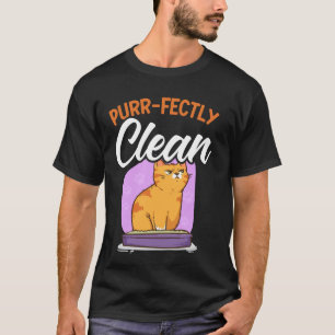 Camiseta Banho de Gato Engraçado de Higiene Memes Gato Aman