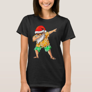 Camiseta Banho De Papais noeis No Natal De Julho, Homens Tr