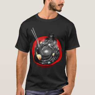Camiseta Banho de Ramen Espacial