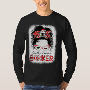 Camiseta Banimento Favorito Dos Papais noeis De Árvore De N